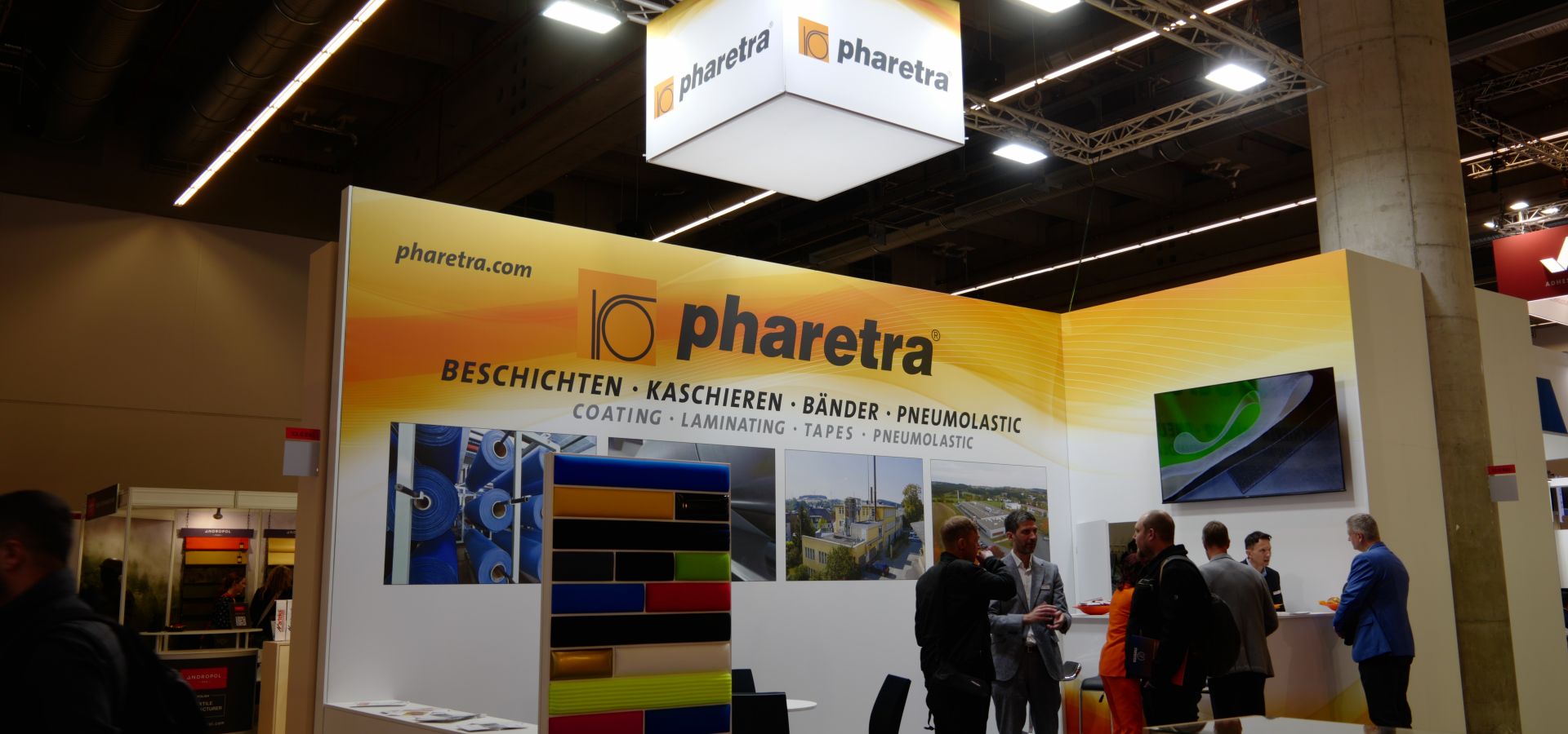 Messe Techtextil Danke